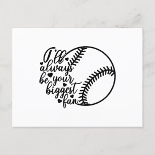 Jag blir alltid din största Fläkt-softball Vykort