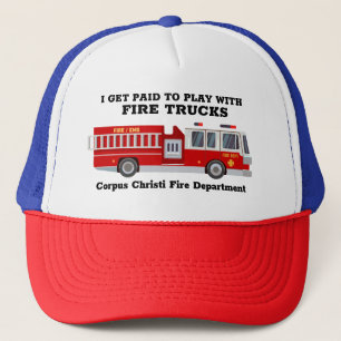 Jag blir Betalat att leka med Firetrucks Keps
