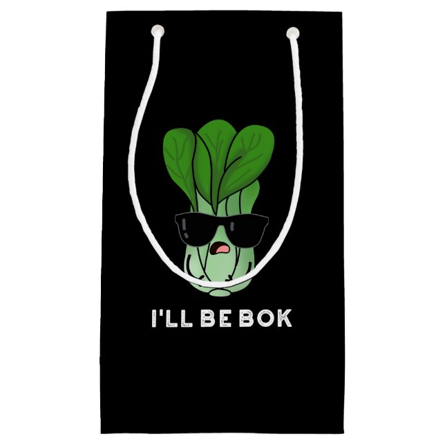 Jag blir Bok Funny Veggie Movie Pun Mörk BG (Framsidan)