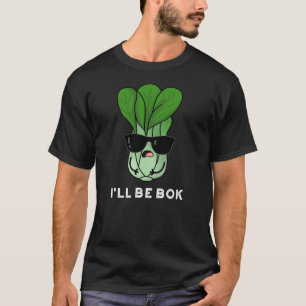 Jag blir Bok Funny Veggie Movie Pun Mörk BG T Shirt
