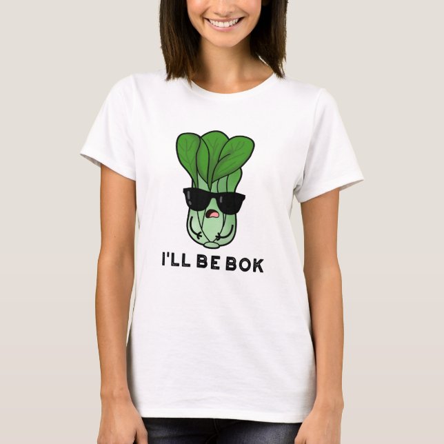 Jag blir Bok Funny Veggie Movie Pun T Shirt (Framsida)