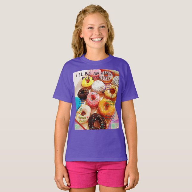 Jag blir en ängel för iskräm - HAMbWG T-Shirt (Hel framsida)