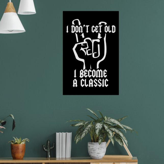 Jag blir en klassisk poster (Vardagsrum 1)