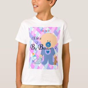 Jag blir en storebror, August Boys T-shirt