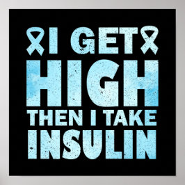 Jag blir hög och tar insulin poster