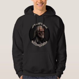 Jag blir inte gammal för att bli klassisk hoodie