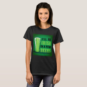 Jag blir irländare om några Öl T Shirt