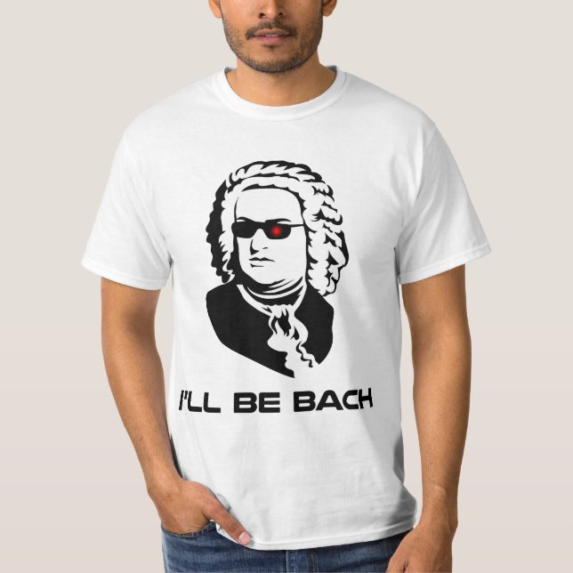 Jag blir Johann Sebastian Bach Tee (Framsida)