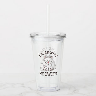 Jag blir Meow-ad! Take Away Mugg