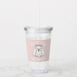Jag blir Meow-ad! Take Away Mugg