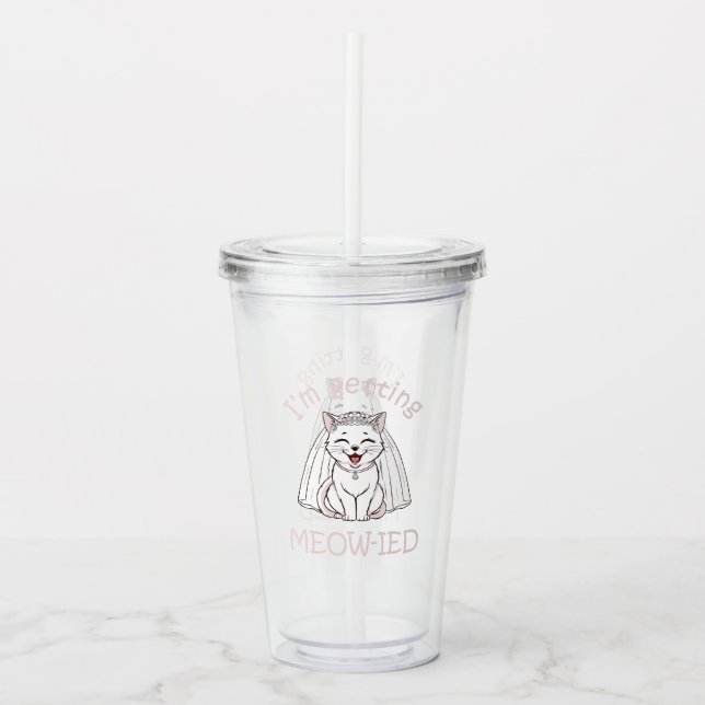 Jag blir Meow-ikad! Take Away Mugg (Framsida)