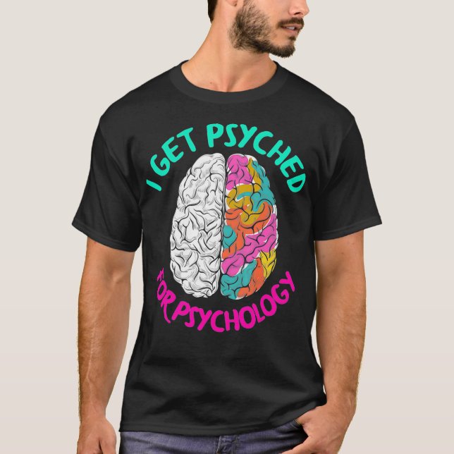Jag blir psykolog för psykologen.  t shirt (Framsida)