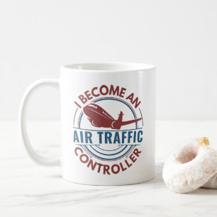 Jag blir trafikledare i Luft, fina ATC-citat Kaffemugg