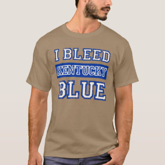 Jag blöder blå Kentucky UK Wildcat Pride 1 T Shirt