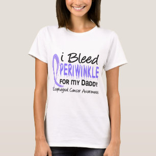 Jag blöder vintergrönaen för min Esophageal can T-shirt