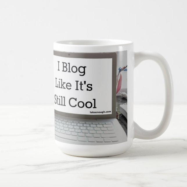 Jag bloggnågot liknande det är den kalla muggen kaffemugg (Höger)