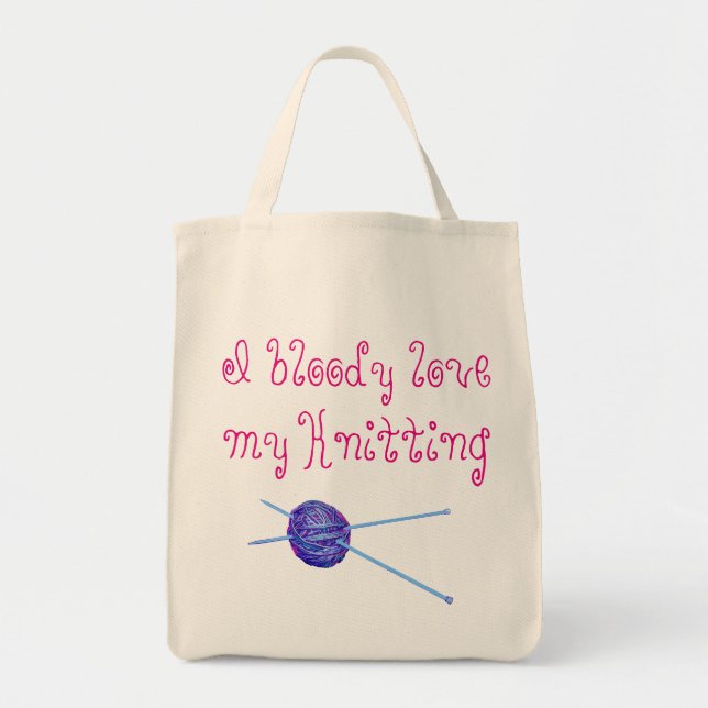 Jag blott kärlek och knullar tygkasse (Framsidan)