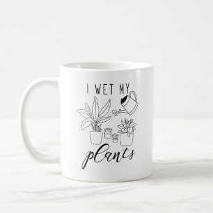 Jag Blötter mina växter Kaffemugg