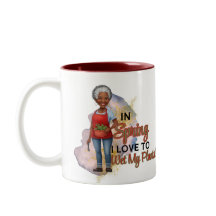 Jag Blötter mina växter