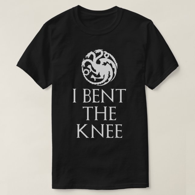 Jag böjde knä t shirt (Design framsida)