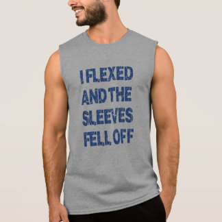 Jag böjde, och sleeverna avverkar av manar tanktop sleeveless t-shirt