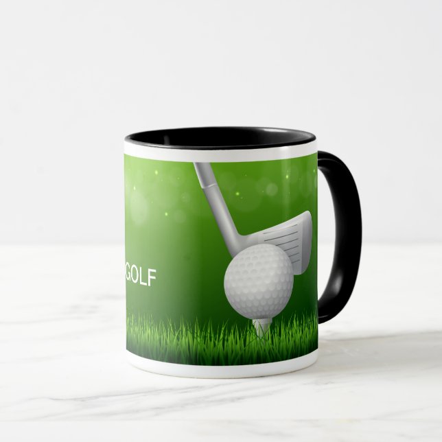 Jag bor för Golf Mugg (Framsida höger)