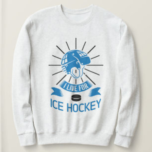Jag bor för ishockey t shirt