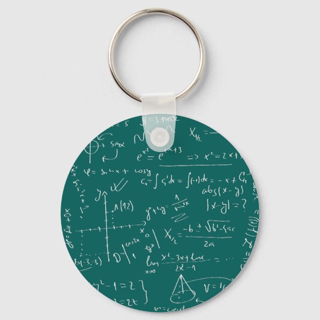 Jag bor för matematik nyckelring (Framsida)