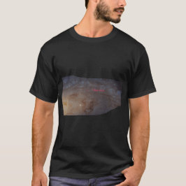 Jag bor här, manar grundläggande mörka T-tröja T Shirt