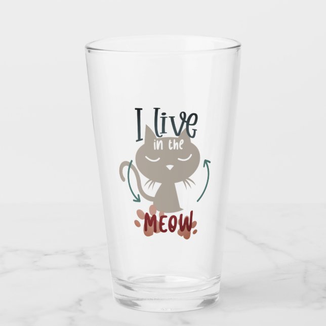 Jag bor i Meow Glaskopp (Framsida)