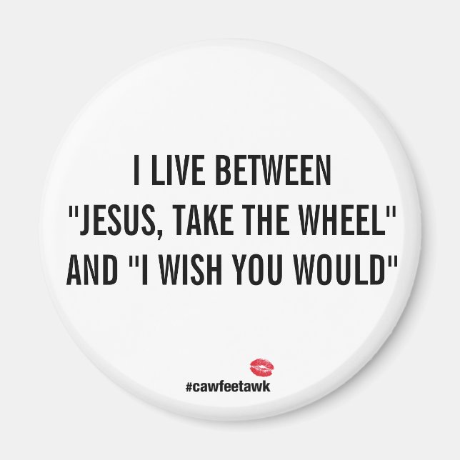 Jag bor mellan Magnet (Framsidan)