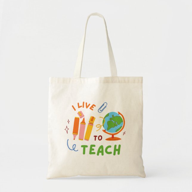 Jag bor på Teach Tygkasse (Framsidan)