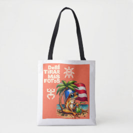 Jag borde ta fler foton PUERTO RICO Tygkasse