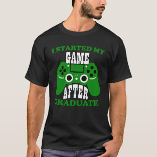 Jag började mitt spel efter student t shirt