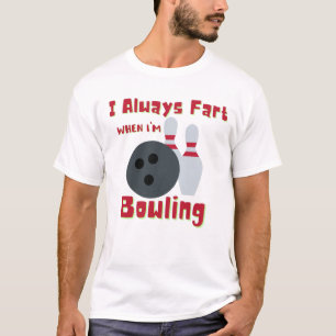 Jag börjar alltid när jag är Bowling T Shirt