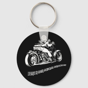 Jag börjar i er allmänna riktning nyckelring