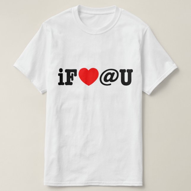 Jag börjar med dig t shirt (Design framsida)