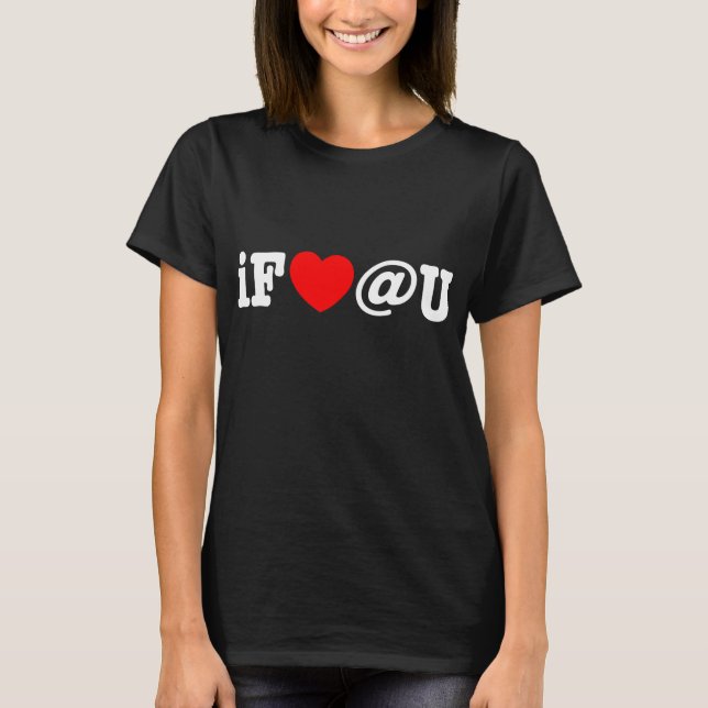 Jag börjar med dig t-shirt (Framsida)