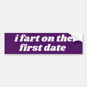 Jag börjar på första dagen - offensiv bildekal