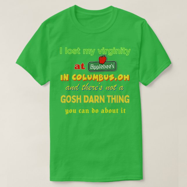 Jag borttappadar min oskuld Odely Specific Memhemo T Shirt (Design framsida)