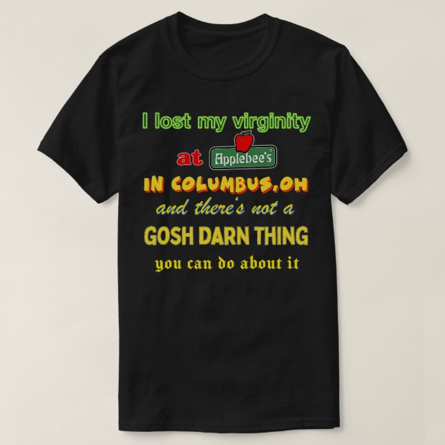 Jag borttappadar min oskuld Odely Specific Memhemo T Shirt (Design framsida)