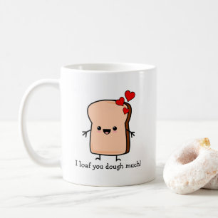 Jag Brödar Dig Mycket Toast Bröd  Kaffemugg