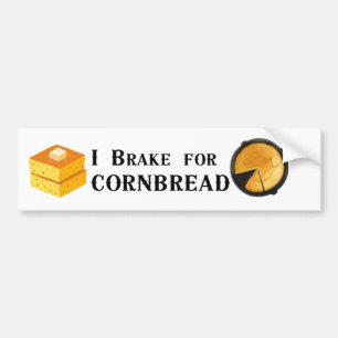 Jag Broke för Cornbröd Bildekal