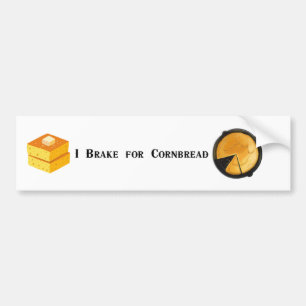 Jag Broke för Cornbröd Bildekal