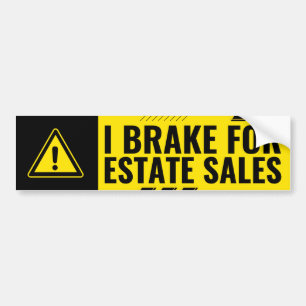 Jag Broke for Gods Sales Bildekal