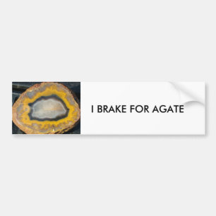 JAG BROMSAR FÖR AGATEbildekal Bildekal