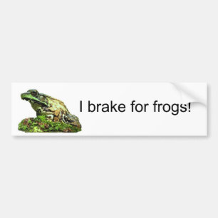 Jag bromsar för… bildekal