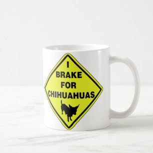 Jag bromsar för Chihuahuas Kaffemugg