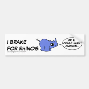 JAG BROMSAR FÖR RHINOS… BILDEKAL