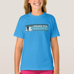Jag bromsar för Sasquatch T-shirt
